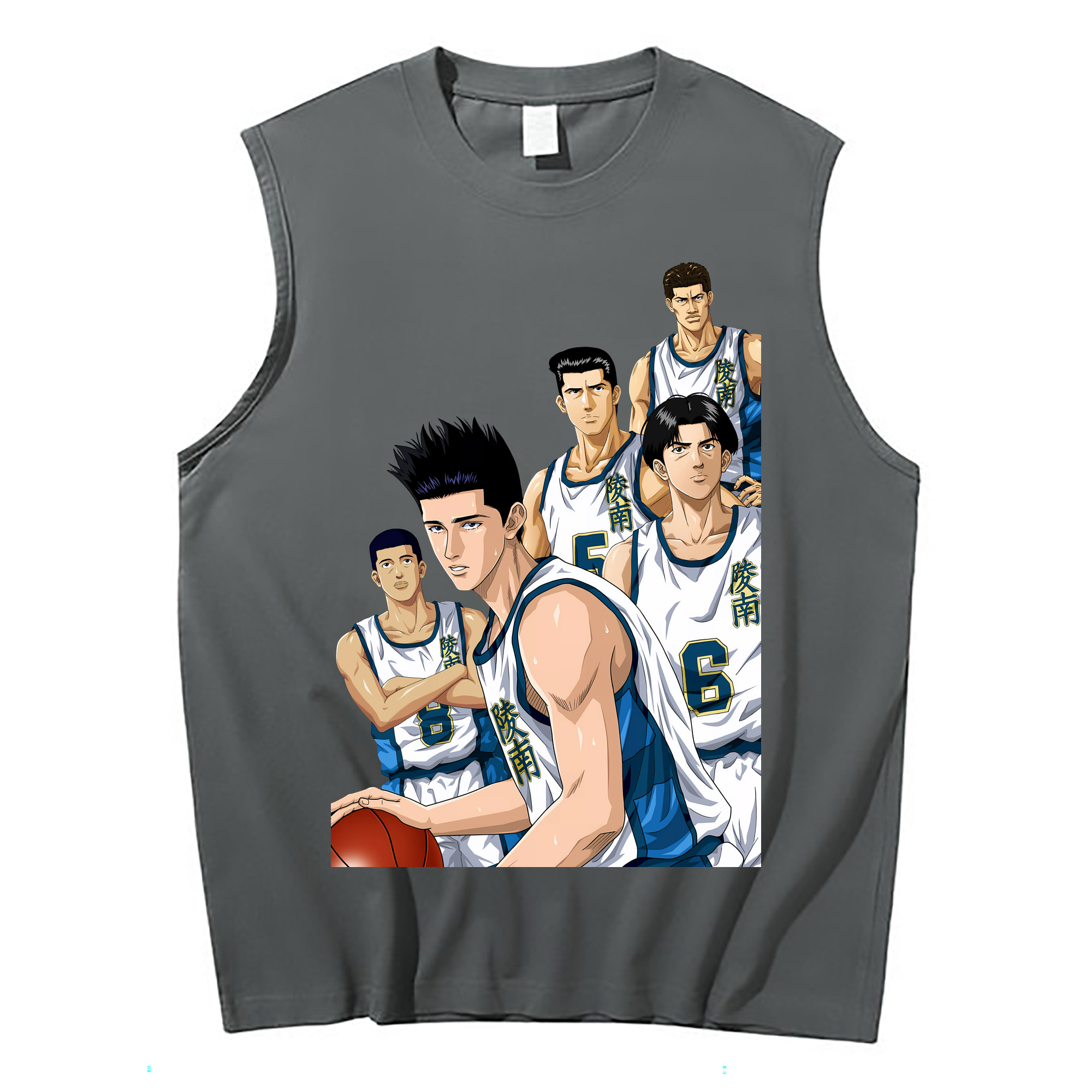 （画像用） SLAM DUNK／スラムダンク コットン100％タンクトップ（フロントプリント）